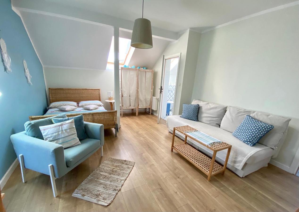 Szary Domek Apartamenty 우스트카 외부 사진
